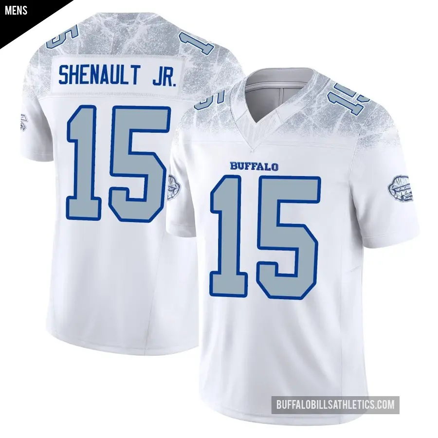 Men's Buffalo Bills ＃15 Laviska Shenault Jr. White Limited 2025 Rivalries Collection Jersey